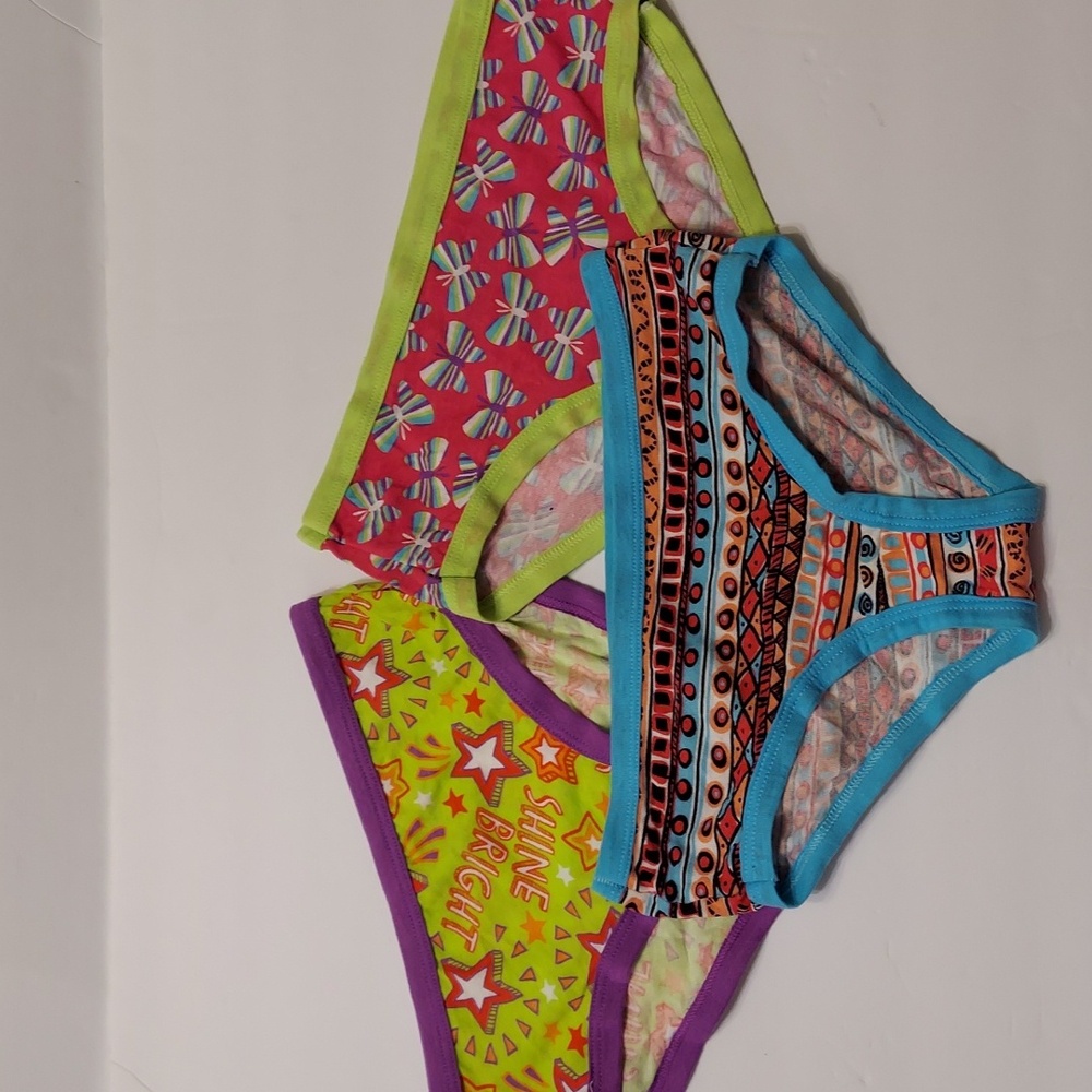 ‼️3 for $10‼️  Girls Multi-color Underwear Bundle